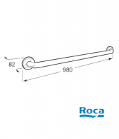 ROCA ACCESS COMFORT ASA RECTA MEDIDAS